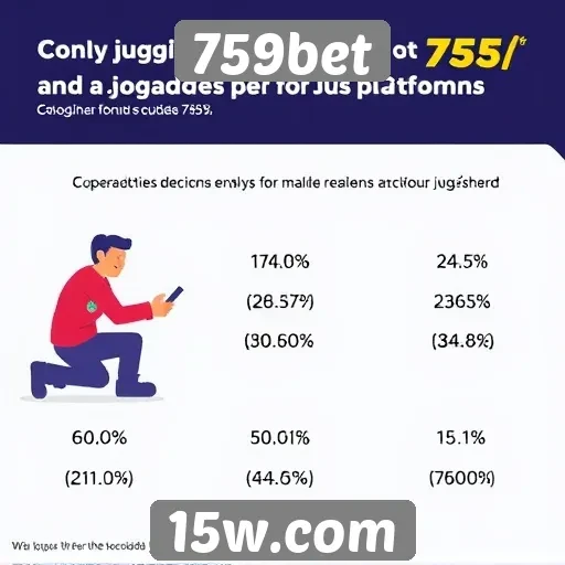 Estatísticas sobre usuários ativos na 759bet